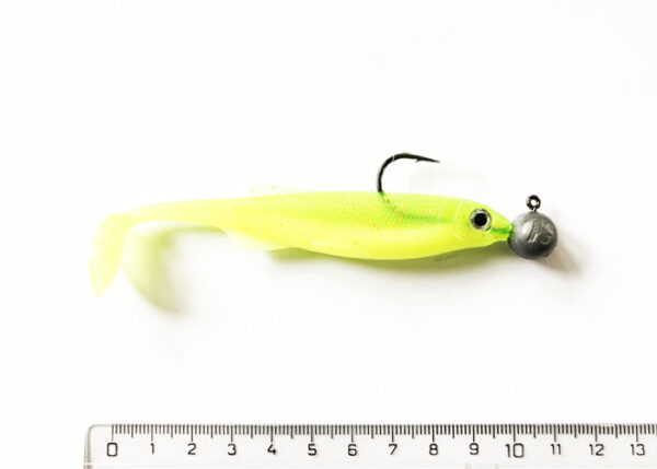 rybicka-gumena-10cm-+jig-zelena